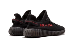 Yeezy Boost 350 V2 Black Red – Image 3